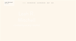 Desktop Screenshot of leahmitchell.com